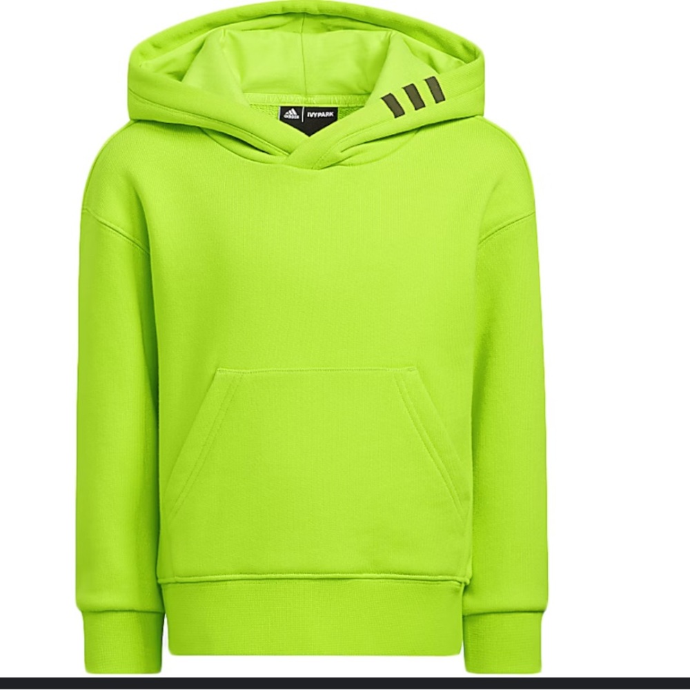 Adidas IVY PARK Unisex Hoodie Heavy Sweatshirt Green Solar Slime Limited Edition